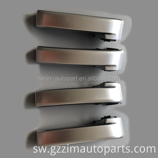 high quality  chrome inner car accessaries door handle cover for land cruiser fj200 lc200 2008 - 2019